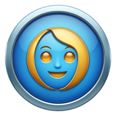 Meta verification badge blue colour sticker