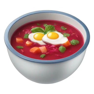 bosch logo on top of bowl of borscht sticker