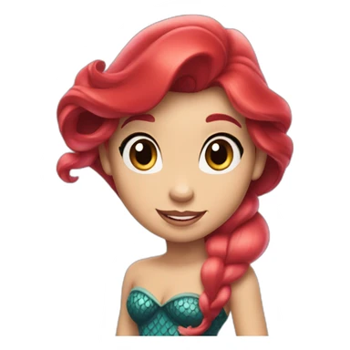 The little mermaid disney sticker