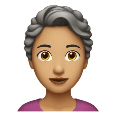 Mujer enojada sticker