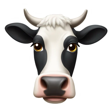 Cow named Colonel Angus sticker