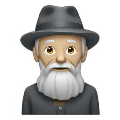 grave old man sticker