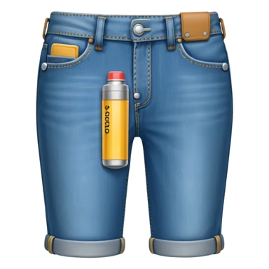 EpiPen in back jeans pocket sticker