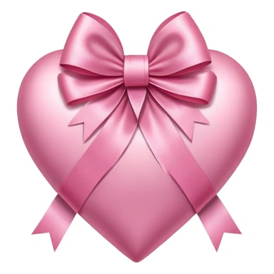 cute heart wrapped in pretty bows sticker