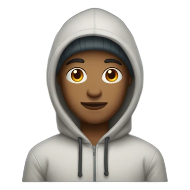 Long tall Dutch guy with short hair with hoodie and cap sticker