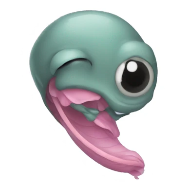 eyeless worm sticker