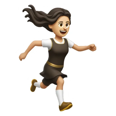 skipping sprint review saint brigid sticker