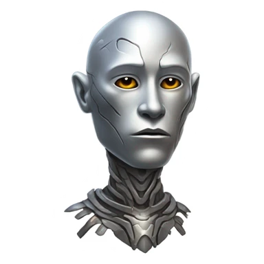 Silver surfer sad sticker