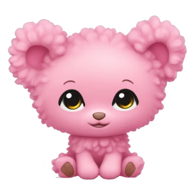 Pink coquette jellycat sticker