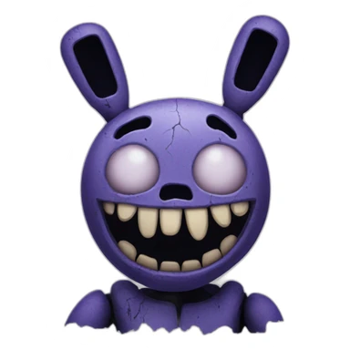 Withered bonnie sticker