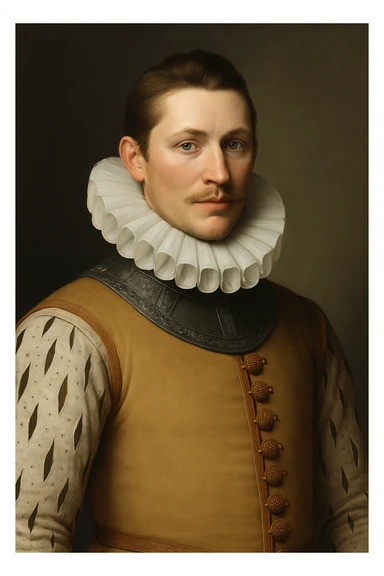 Сгенерировать персонажа по пояс (от макушки до талии) без обрезки по краям кадра. Лицо воспроизвести 1:1 с исходника: те же черты, пропорции, мимика, взгляд, цвет кожи/глаз/волос, прическа — ничего не менять. Персонаж по центру, камера на уровне глаз, лёгкий разворот 3/4. Оставить поля вокруг головы и по бокам (headroom ~10%, боковые поля ~8%). sticker