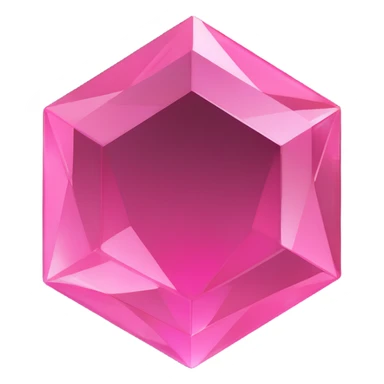 high quality pink crystal sticker