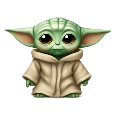 Baby yoda cute sticker