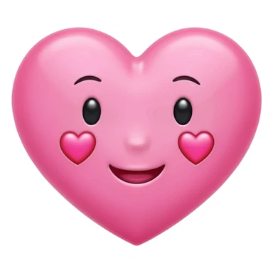 Aesthetic pink emojies sticker