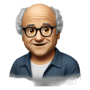 Young Danny DeVito sticker