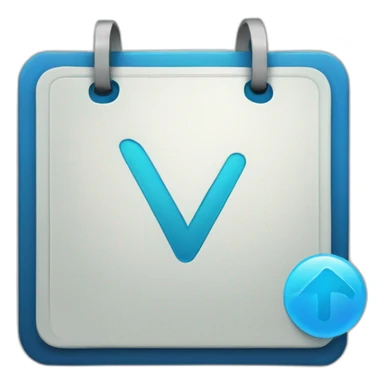 Citcular blue verification badge with a checkmark inside it sticker