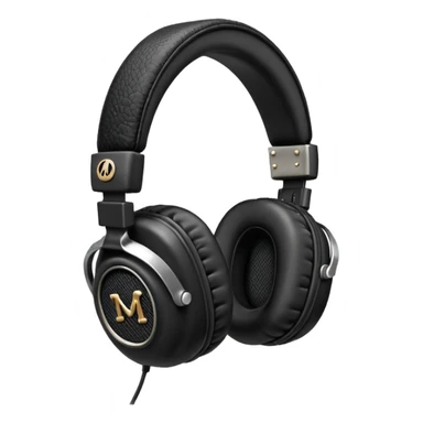 наушников  в стиле Marshall. sticker