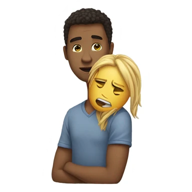 I ove You but im sad sticker