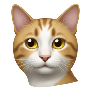 Cat with 0.5 camera mode sticker