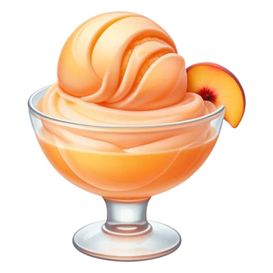 Peach sorbet  sticker