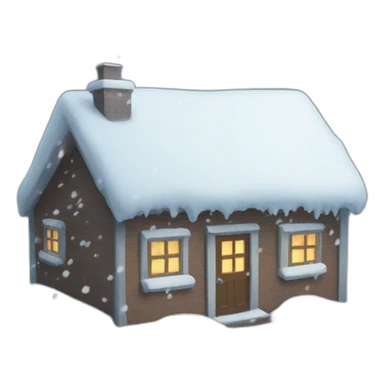 Snowfall sticker