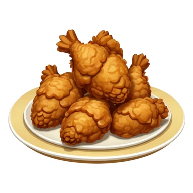 Japanese fried chicken karaage sticker