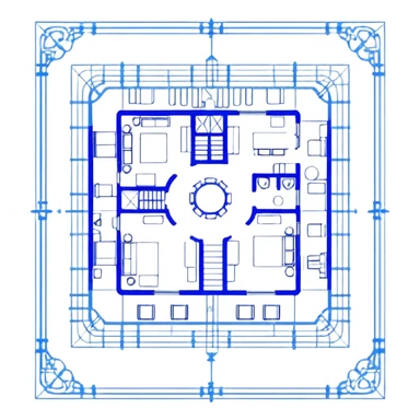 plan architecture sticker