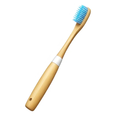 Bamboo toothbrush sticker