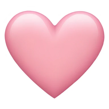 Soft pink hearth  sticker