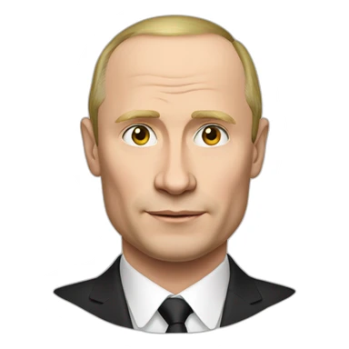 Transgender man putin sticker