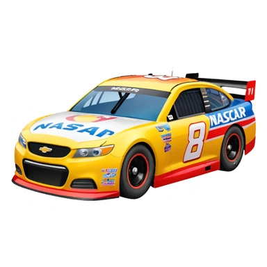 NASCAR BEING ON PRIME VIDEO EMOJI FOR FANS sticker