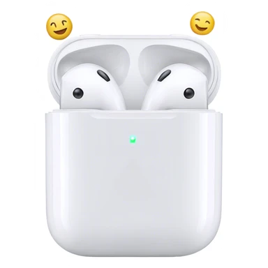 happy emoji airpods sticker