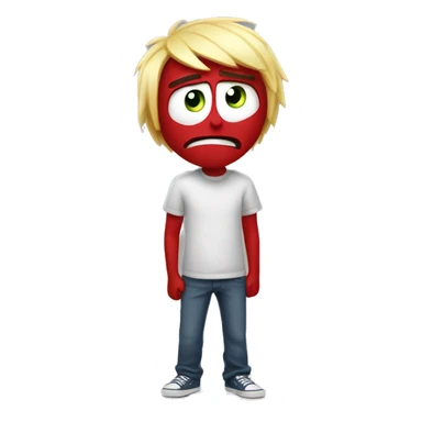 inside out 2 anger emoji sticker
