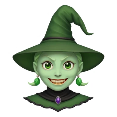bad witch emoji sticker