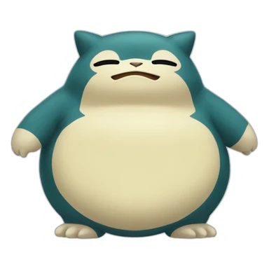 Combination eeve snorlax sticker
