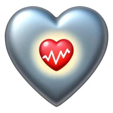 Corazón que se va cargando por porcentaje  sticker