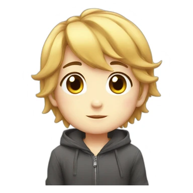 cute character manga sticker