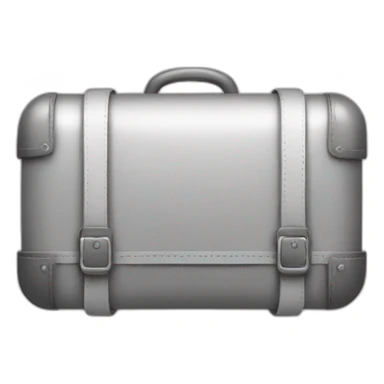 travel suitcase planet icon colorless sticker