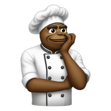 Pepe chef kiss fingers sticker