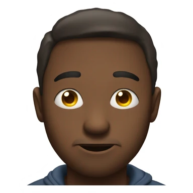 Emoji with his eye twitching sticker