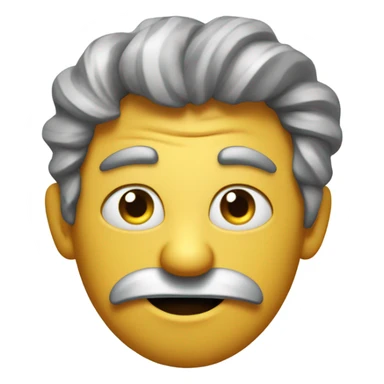 emoji that reflects the feeling of overthinking sticker