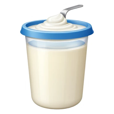 Yogurt envasado  sticker