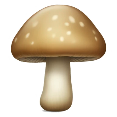 mushroom that has short hair sticker