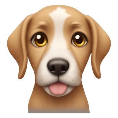 Puppy dog eyes sticker