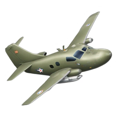 militar-avião sticker