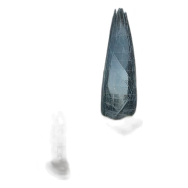 cityscape skyline of london sticker