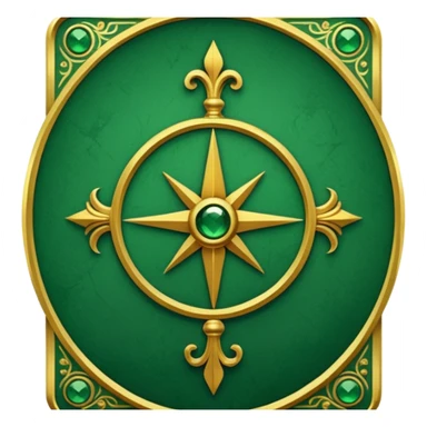 GREEN VALENTINES TAROT CARD DECK sticker