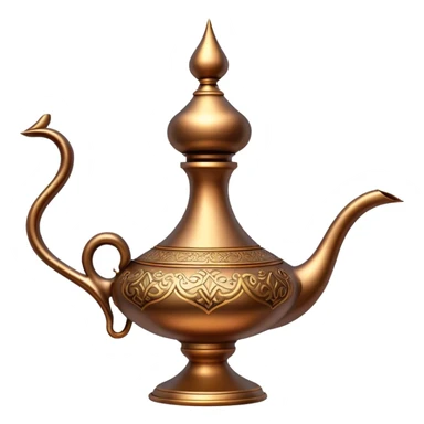Genie lamp aladdin sticker