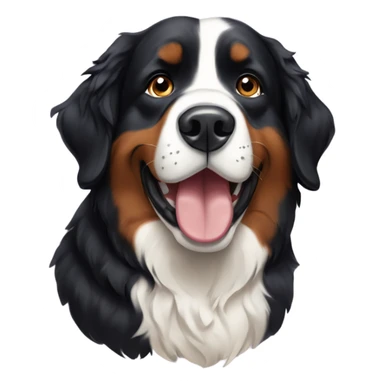 Bernese mountain dogs sticker