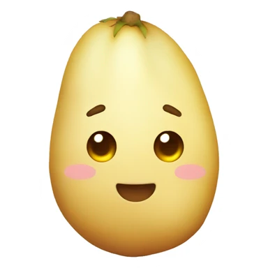 Patate kawaii sticker